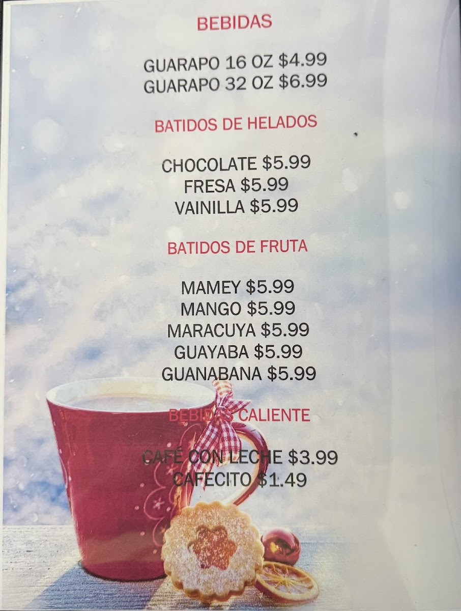 Panaderia El Horno Menu - Image 3